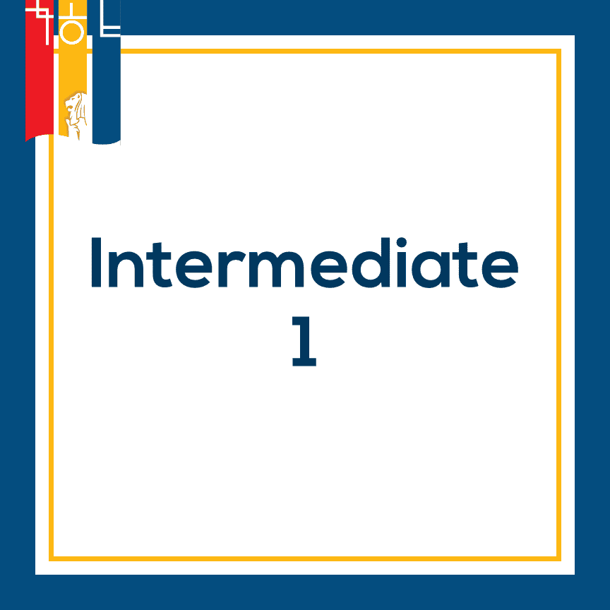 Intermediate Korean Language TOPIK II Preparation Class