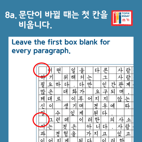topik writing rule no 8